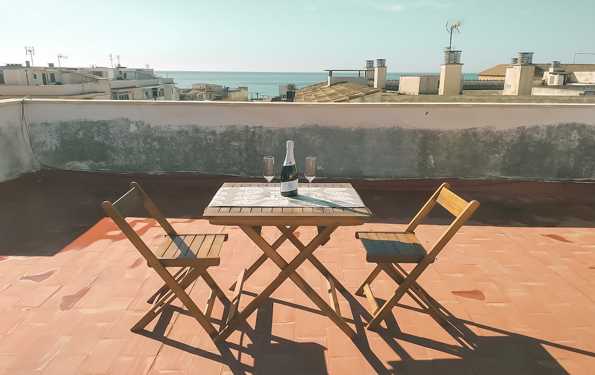 Vistas al mar en Molinar